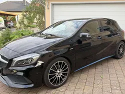 Nachtschwarz unilack Gebraucht 2018 Mercedes A180 AMG Kleinwagen | 18.200 € (Superpreis)