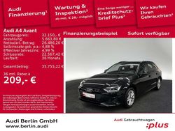 Mythosschwarz metallic Gebraucht 2022 Audi A4 Advanced Plus Kombi | 32.150 € (Fairer Preis)