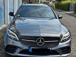 Grau Gebraucht 2019 Mercedes C220 Limousine | 21.750 € (Fairer Preis)