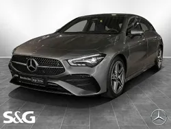 Metalliclack mountaingrau Gebraucht 2024 Mercedes CLA200 AMG Kombi | 34.980 € (Etwas zu teuer)
