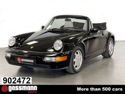 Schwarz Gebraucht 1991 Porsche 911 Carrera Cabriolet Cabrio | 69.000 €
