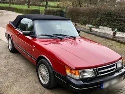 Rot Gebraucht 1990 Saab 900 Cabriolet Cabrio | 14.500 €
