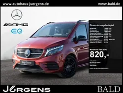 Hyazinthrot metallic Gebraucht 2024 Mercedes V300 Avantgarde Van / Kleinbus | 74.999 € (Teuer)