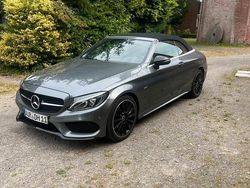 Grau Gebraucht 2018 Mercedes C200 AMG Cabrio | 27.999 € (Guter Preis)