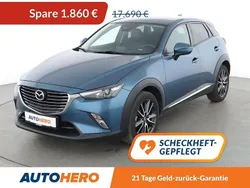 Blau Gebraucht 2018 Mazda CX-3 Sports-Line SUV | 15.640 € (Fairer Preis)