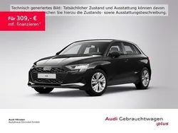 Mythosschwarz metallic Gebraucht 2025 Audi A3 Advanced Plus Limousine | 29.280 € (Fairer Preis)