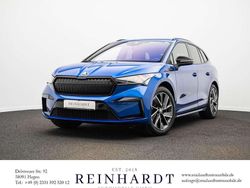 Raceblau metallic Gebraucht 2022 Skoda Enyaq iV SportLine SUV | 33.805 € (Etwas zu teuer)