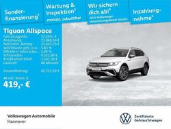 Pure white Gebraucht 2022 VW Tiguan Allspace Elegance SUV | 37.390 € (Guter Preis)