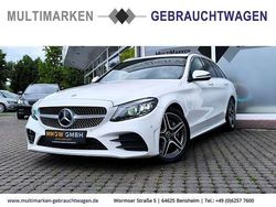Weiss Gebraucht 2019 Mercedes C300 AMG line Kombi | 24.990 € (Superpreis)