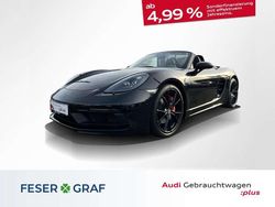 Tiefschwarzmetallic Gebraucht 2019 Porsche 718 Boxster Cabrio | 65.980 € (Fairer Preis)