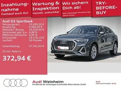 Daytonagrau perleffekt Gebraucht 2022 Audi Q3 Sportback Design SUV | 33.999 € (Guter Preis)
