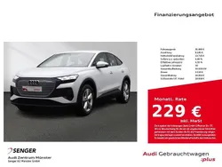 Gletscherweiß Gebraucht 2022 Audi Q4 Sportback e-tron Comfort SUV | 31.880 € (Etwas zu teuer)