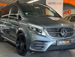 Lackfarbe selenitgrau metallic Gebraucht 2021 Mercedes V250 AMG line Van / Kleinbus | 52.800 € (Guter Preis)