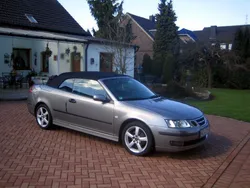 Grau metallic Gebraucht 2004 Saab 9-3 Cabriolet Cabrio | 12.900 €