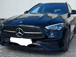 Schwarz Gebraucht 2025 Mercedes C180 AMG line Kombi | 42.299 € (Etwas zu teuer)