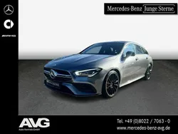 lack mountaingrau Gebraucht 2022 Mercedes CLA35 AMG Shooting Brake AMG Kombi | 42.500 € (Fairer Preis)