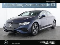 Lack sodalithblau Gebraucht 2024 Mercedes EQE350 Electric Art Limousine | 47.890 € (Superpreis)