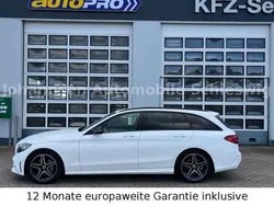 Polarweiss Gebraucht 2021 Mercedes C220 AMG Kombi | 27.980 € (Guter Preis)