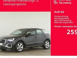 Schwarz Gebraucht 2024 Audi Q2 S-Line SUV | 32.425 € (Fairer Preis)