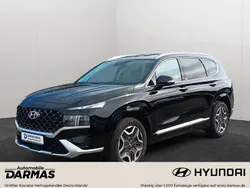 Schwarz Gebraucht 2021 Hyundai Santa Fe Signature SUV | 32.990 € (Fairer Preis)