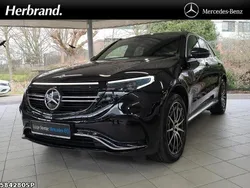Obsidianschwarz Gebraucht 2023 Mercedes EQC400 AMG SUV | 44.990 € (Fairer Preis)
