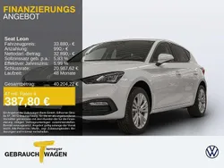 Weiß Neu 2025 Seat Leon Style Limousine | 33.880 € (Etwas zu teuer)