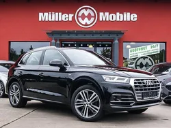 Mythosschwarz metallic Gebraucht 2019 Audi Q5 S-Line SUV | 31.900 € (Guter Preis)