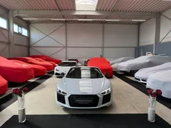 Suzukagrau metallic Gebraucht 2018 Audi R8 Coupé Sport Coupé | 125.989 € (Etwas zu teuer)