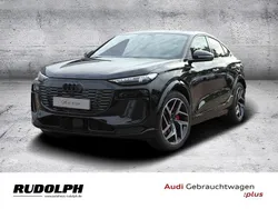 Mythosschwarz metallic Gebraucht 2025 Audi Q6 Sportback e-tron Ambiente SUV | 82.430 € (Superpreis)