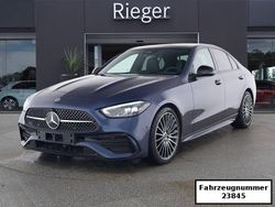Metalliclack sodalithblau (metallic) Gebraucht 2024 Mercedes C200 AMG Limousine | 42.399 € (Teuer)