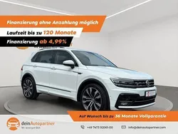Pure white Gebraucht 2019 VW Tiguan R-line SUV | 23.900 € (Superpreis)