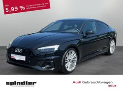 Mythosschwarz metallic Gebraucht 2022 Audi A5 Sportback Ambiente Limousine | 40.980 € (Etwas zu teuer)