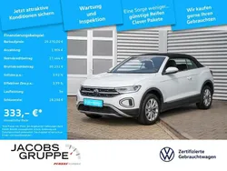 Weiß Gebraucht 2024 VW T-Roc Cabriolet Style Cabrio | 29.369 € (Fairer Preis)