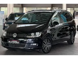 Deep black perleffekt Gebraucht 2017 VW Sharan Comfortline Van / Kleinbus | 18.990 € (Fairer Preis)