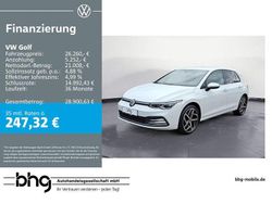 Weiß Gebraucht 2022 VW Golf VIII Style Limousine | 26.460 € (Fairer Preis)