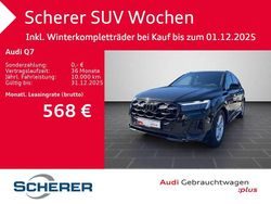 Mythosschwarz metallic (metallic) Gebraucht 2025 Audi Q7 Ambiente SUV | 61.390 € (Guter Preis)