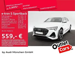 Gletscherweiß metallic Gebraucht 2021 Audi e-tron Ambiente SUV | 47.341 € (Fairer Preis)