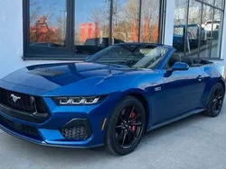 Blau Neu 2024 Ford Mustang GT Premium Cabrio | 79.900 €