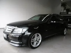 Schwarz Gebraucht 2012 Mercedes C250 AMG line Kombi | 6.855 € (Fairer Preis)