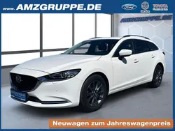 Arctic white uni Gebraucht 2019 Mazda 6 Exclusive-Line Kombi | 20.880 € (Fairer Preis)