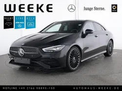 Schwarz Gebraucht 2024 Mercedes CLA200 AMG Coupé | 36.979 € (Fairer Preis)