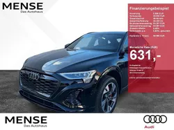 Schwarz Gebraucht 2023 Audi Q8 e-tron S-Line SUV | 58.985 € (Teuer)