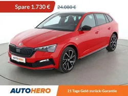 Rot Gebraucht 2021 Skoda Scala Monte Carlo Kleinwagen | 21.940 € (Guter Preis)