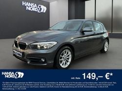 Grau / mineralgrau (metallic) Gebraucht 2016 BMW 118 Sport Line Kleinwagen | 14.950 € (Fairer Preis)