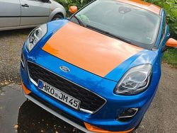 Blau Gebraucht 2022 Ford Puma Gen-E ST-Line SUV | 15.555 € (Superpreis)