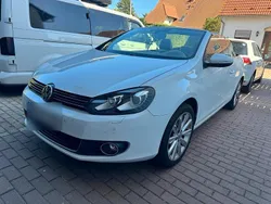 Weiß Gebraucht 2012 VW Golf Cabriolet Cabrio | 7.800 € (Fairer Preis)