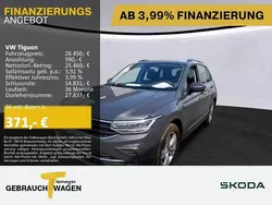 Grau Gebraucht 2020 VW Tiguan Life SUV | 26.450 € (Superpreis)