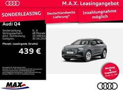 Grau Neu 2025 Audi Q4 e-tron Basis SUV | 40.980 €