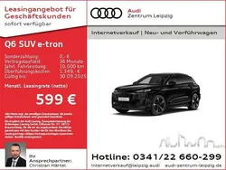 Schwarz Neu 2025 Audi Q6 e-tron S-Line SUV | 80.990 € (Fairer Preis)