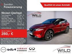Fuji sunset red/black m Gebraucht 2023 Nissan Qashqai Tekna+ SUV | 31.890 € (Etwas zu teuer)
